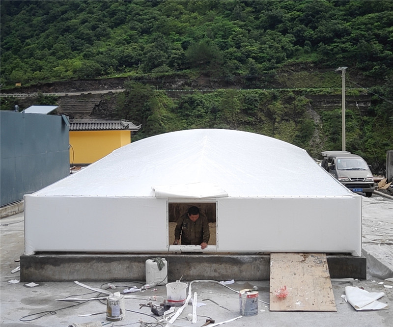 云南貢山縣污水處理廠膜結(jié)構(gòu)建筑