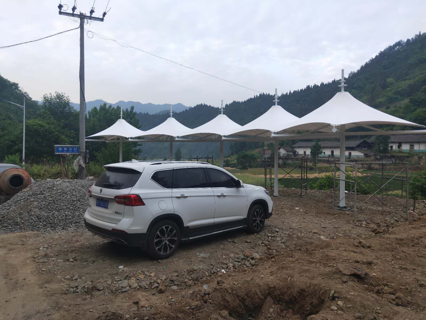 十堰人民醫(yī)院鄉(xiāng)鎮(zhèn)檢測點(diǎn)膜結(jié)構(gòu)建筑