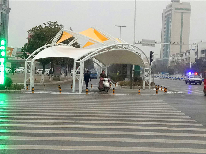河南交通路口景觀膜結(jié)構(gòu)工程